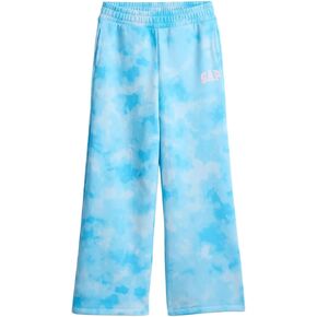 GAP Girls' Wide Leg Logo Pant