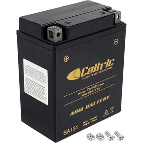 بطارية Caltric AGM متوافقة مع Yamaha Warrior 350 YFM350X 1987 1988 1989 1990-2004