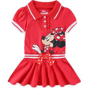 Disney Minnie Mouse Girls Tennis Dress for Toddler and Big Kids