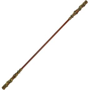 71-Inch Long Black Myth Sun Wukong Staff, PU Material(High Strength Soft Rubber), Ruyi Jingu Bang, 1:1 Restoration of Reality, Three-Dimensional Carving, Collecting Art (Copper)