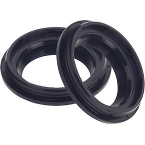 Road Passion 33 * 45/51 * 13mm Front Fork Dust Seal Kit Replacement for Yamaha XV250 H-S Virago 1988-1999/ XV250 Virago 250 1995-2007