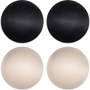 Bra Pads Inserts, Round Bra Inserts Pads for Bras Inserts Bra Pads for Women Removable and Washable for Bikinis Top Swimsuit Sport Bra