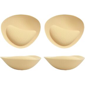 Super Thick Bra Pad Inserts Breathable Breast Enhancers Inserts for Women Bikini Sports Bra Push up