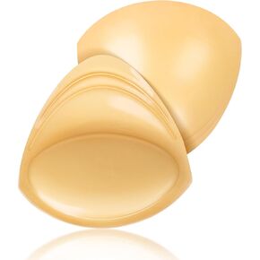 Niidor Double Side Sticky Bra Insert, Croppable Triangle Invisible Self-Adhesive Push-up Breast Cup Lifter Pads for Underwear and Bikini