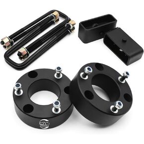 مجموعة رفع التسوية لعام 2007-2024 Chevy Silverado/GMC Sierra 1500 2WD 4WD ، 3 "أمامي و 2" مجموعة رفع التسوية الكاملة الخلفية لـ Silverado 1500 SIERA