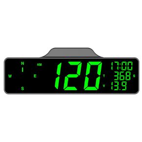C3060 Digital Universal Car Hud Head Up Display GPS SPEEDBOUSE مع COMPASS CARD CAR CARN BUTTION SIDE