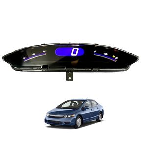 78120-SNA-A13 Speedometer Upper Dashboard Display Gauge Instrument Compatible with Honda Civic 8th Generation Sedan 2006 2007 2008 2009 2010 2011#78120SNAA13