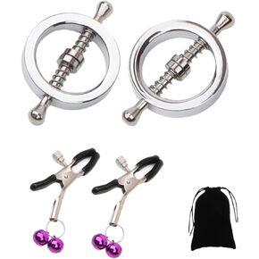 Body Ring Non-Piercing Fake Body Piercing Stainless Steel Body Ring for Women NonPiercing Faux Body Jewelry