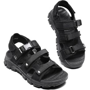 Athletic Sandals for Men's Open Toe Walking Sandals Outdoor Hiking Sandal Anti-Slip with Adjustable Strap for Summer Beach in Saudi Arabia
