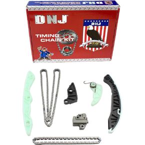 DNJ TK180 Timing Chain Kit for 2007-2020 Chrysler, Dodge, Jeep, Mitsubishi 200, Avenger, Caliber 2.0L-2.4L L4 16V DOHC 1998cc