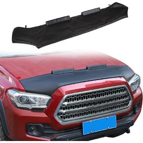 HappyHorse Car Hood Protector Bra متوافق مع Toyot@ Tacoma 2016-2022 جلود محرك السيارة محرك السيارة Hood Deflector