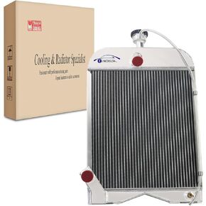 OEM# 8N8005 86551430 Aluminum 3 Rows Core Radiator Compatible with Ford 8N 9N 2N Tractors Radiador 44MM All AA5052 Aluminum Radiador