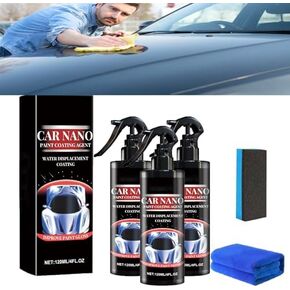 Nano Car Spray, Nano Scratch Remover,Nano Sparkle Cloth Car Scratch Remover,Nano Wipes Car Scratches, Scratch Repair (1 PCS)