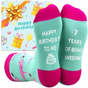 ZENO Fun Birthday Gift Socks - Unique Socks - Cool Socks with Fun Design, Perfect Birthday Gifts Ideas