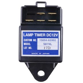 ZTUOAUMA 12V DC Glow Plug Relay Control Unit SBA385870500 Compatible with New Holland TC Series TC35 TC35D TC40 TC40D TC45 TC45D Case IH D35 D40 D45 Tractors