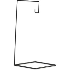 DEMDACO Matte Black 10 x 6.5 Inch Iron Christmas Ornament Display Stand