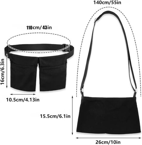 Mastectomy Drain Holder Drainage Pouch with Shower Bag for Breast Mastectomy Breast Reduction Augmentation Tummy Tuck Breast Cancer Recovery Support Post Surgery Supplies (2-Pocket Belt + Bath Bag) in Saudi Arabia