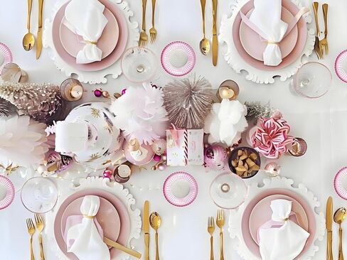 Set of 4 Candle Plate 3.8 Inch Glass Candle Holders for Pillar Candles Candle Coaster Holder Round Candle Stand for Table Centerpieces, Wedding,Party,and Home Decor (4, Clear) in Kuwait