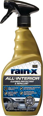 Rain-X 620234SRP Carpet & Tepholstery Cleaner طارد للديارات الداخلية للسيارات وأكثر من ذلك ، يقوم بتنظيف + صيد الانسكابات مع منع البقع ، ورائحة جديدة 16 أوقية. in Kuwait