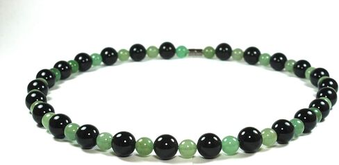 Mens Bead Necklaces Gemstone Jewelry for Women Healing Crystal Fashion Accessory in Saudi Arabia