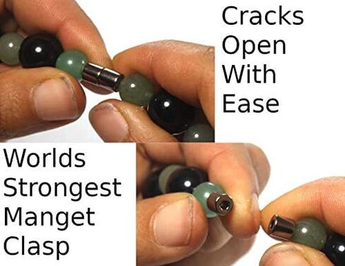 Mens Bead Necklaces Gemstone Jewelry for Women Healing Crystal Fashion Accessory in Saudi Arabia