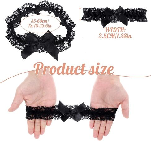 حفل زفاف للعروس ، حزام الرباط الدانتيل الأسود مع Bowknot Butterfly Lace Hist Ring Ring Classic Handmade Troass Party Pldh Prom Wedding Body Canner for Women Girls in Kuwait