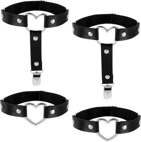 4 أجهزة كمبيوتر مثقلة لأحزمة الفخذ ، حزام قابلة للانزلاق قابلة للتعديل في قلب الحفلات الموسيقية لحفلات الحفلات in Kuwait