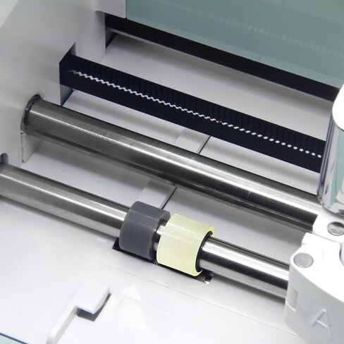 4 Pcs Rubber Roller Resolution for Cricut Maker and 4 Pcs Rubber Roller Replacement, Keep Rubber in Place with Retaining Rings Keep Rubber from Moving, Compatible with Cricut Maker/Maker 3 in Saudi Arabia
