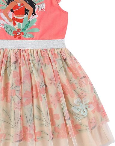 Disney Moana Girls Tulle Dress for Toddler and Big Kids in Kuwait