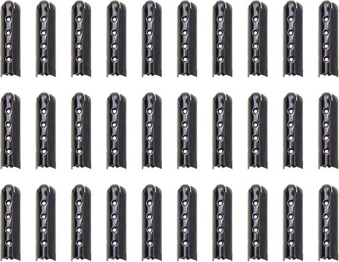 Tupalizy 30PCS Aglets for Shoelaces Repair Paracord Hoodies Sneakers Canvas Shoestrings Shoe Lace Ends Tips Head Replacements in Saudi Arabia