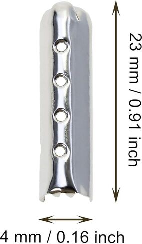 Tupalizy 30PCS Aglets for Shoelaces Repair Paracord Hoodies Sneakers Canvas Shoestrings Shoe Lace Ends Tips Head Replacements in Saudi Arabia