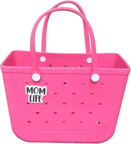 Beach Bag Accessories PVC Rubber Totes Inserts Charms for Bogg Bag in Saudi Arabia
