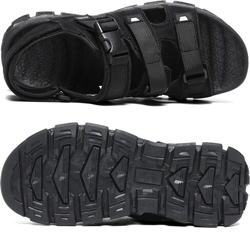 Athletic Sandals for Men's Open Toe Walking Sandals Outdoor Hiking Sandal Anti-Slip with Adjustable Strap for Summer Beach in Saudi Arabia