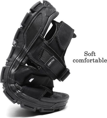 Athletic Sandals for Men's Open Toe Walking Sandals Outdoor Hiking Sandal Anti-Slip with Adjustable Strap for Summer Beach in Saudi Arabia