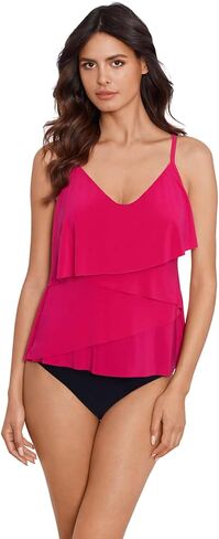 MagicSuit Women's Swimwear Slimming Chloe Tankini Top Soft Cup Bra Adjustable Strap Bathing Suit in Saudi Arabia