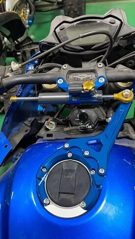 ل GSXS GSX-S 1000/F GSXS1000 GSX-S1000F 2016-2021 2022 2023 CNC دراجة CNC توجيه مثبطات المثبت المخزن المؤقت in Kuwait