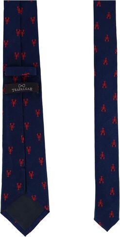 Trafalgar Men's Stonington Lobster Novelty Silk Necktie in Kuwait