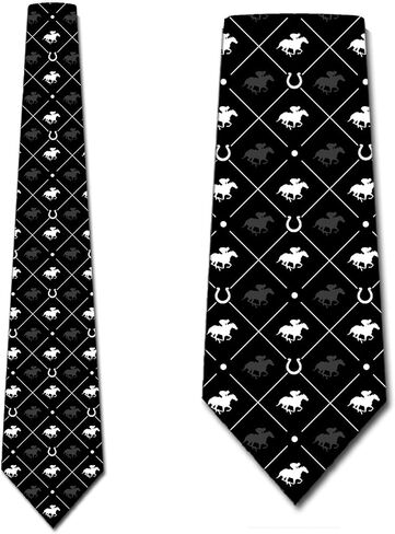 ثلاثة روابط سباقات الخيول يربط رجالي الفروسية الرياضية التجارية Necktie in Saudi Arabia