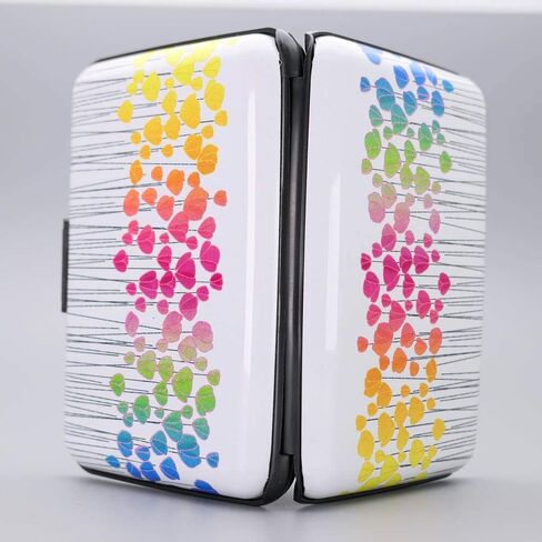 PRODUCTS Credit Card Holder Small Credit Card Wallet Slim RFID Metal Card Holder Wallet Business Card Case ID Case for Women Men in Kuwait