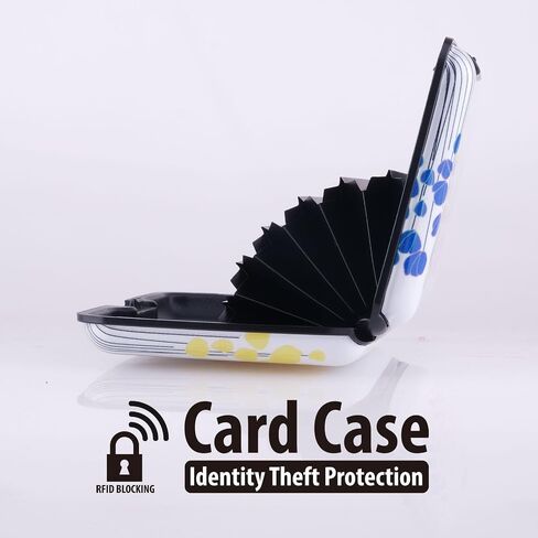 PRODUCTS Credit Card Holder Small Credit Card Wallet Slim RFID Metal Card Holder Wallet Business Card Case ID Case for Women Men in Kuwait