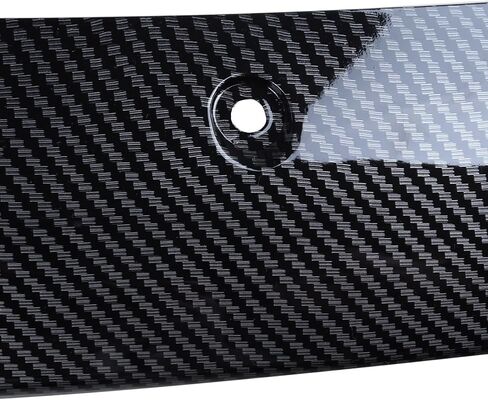 Front Bumper Lip Front Splitter Spoiler Front Wing Fit for 2017-2023 Tesla Model 3 Accessories Lip V Style (Glossy Carbon Fiber) in Saudi Arabia