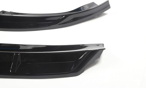 Front Bumper Lip Front Splitter Spoiler Front Wing Fit for 2017-2023 Tesla Model 3 Accessories Lip V Style (Glossy Carbon Fiber) in Kuwait
