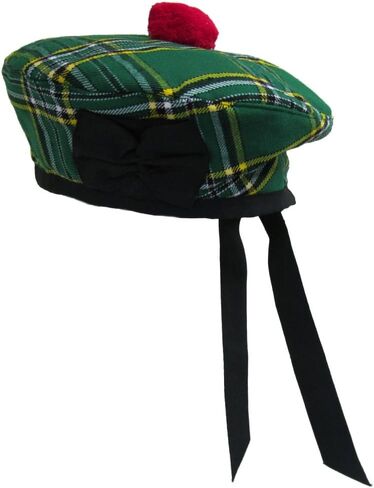 Mens Irish Tartan Plaid Balmorals Berets in Saudi Arabia