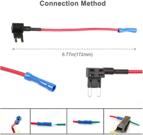 Zookoto 12V Car Add-A-Circuit Fuse 20A TAP Adapter Small Ato ATT Blade Fuse حامل 20AMP in Kuwait