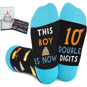 Birthday Gifts for Boys, 5-12 Years Old Sock for Boys, Presents for 10-12 Year Boy