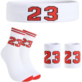 Youth Basketball Socks Boys Girls,Sports Socks for Kids Athletic Sock & Wristband & Headband Age 6-14