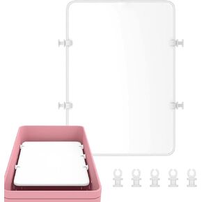 2Pcs Divider Tray for Bogg Bag, Insert Dividers for Original XL Bogg Bag Accessories Inserts Beach Accessories Suitable for Simply Southern/Original Tote (White)