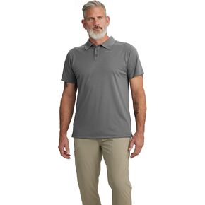 Carhartt Men's Force Sun Defender مريح ملاءمة للبولو خفيفة الوزن قصيرة الأكمام