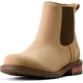 ARIAT Mens Wexford Round Toe Chelsea Casual Boots Ankle - Beige