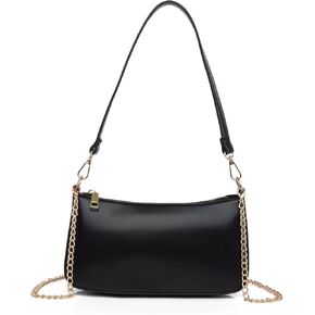 Small Shoulder Bag for Women Trendy Purse Retro Vegan Leather Hobo Purses Clutch Tote HandBags with Zipper Closure in Kuwait